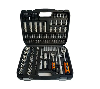 Набір інструментів універсальний BLACK 108 штук 1/2 & 1/4 для авто