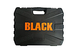 Набір інструментів універсальний BLACK 108 штук 1/2 & 1/4 для авто, фото 3