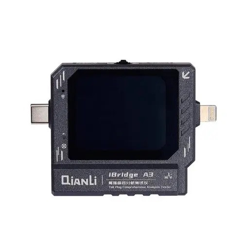 USB тестер діагностики роз'ємів живлення Type-C і Lightning, QianLi iBridge A3