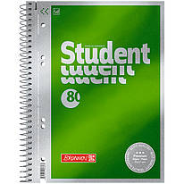 Коледж-блок А5 Premium без лініювання 80 аркушів Brunnen, 71494