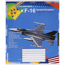 Зошит 12_арк. клітина "МРІЇ" / F-16, фото 4