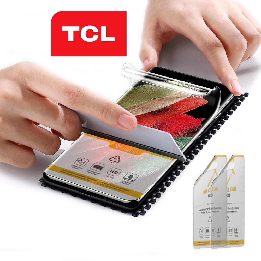 Плівка 2 шт. на TCL Будь-яку Модель — гідрогелева/поліуретанова TPU захисна протиударна на скло телефона, фото 1