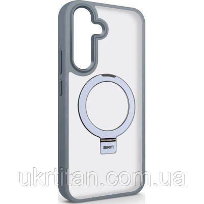 Оригінал! Чохол до мобільного телефона Armorstandart Unit Stand Samsung S25 Plus Grey (ARM82862) - Вища Якість!, фото 1