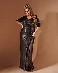 Сукня жіноча вечірня батал 1504 | 50-54р.