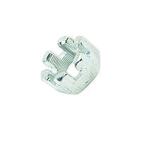 Гайка камаз пал.реакт. м30х1,5 (коронч.анодов.) (під ключ s40)