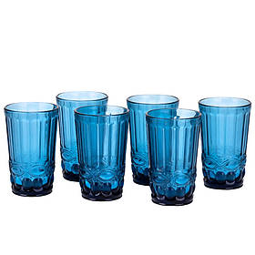 УЦІНКА Склянка "Сапфір", 300 мл (Бульбашки,дефекти лиття,невеликі дефекти) ELISEY