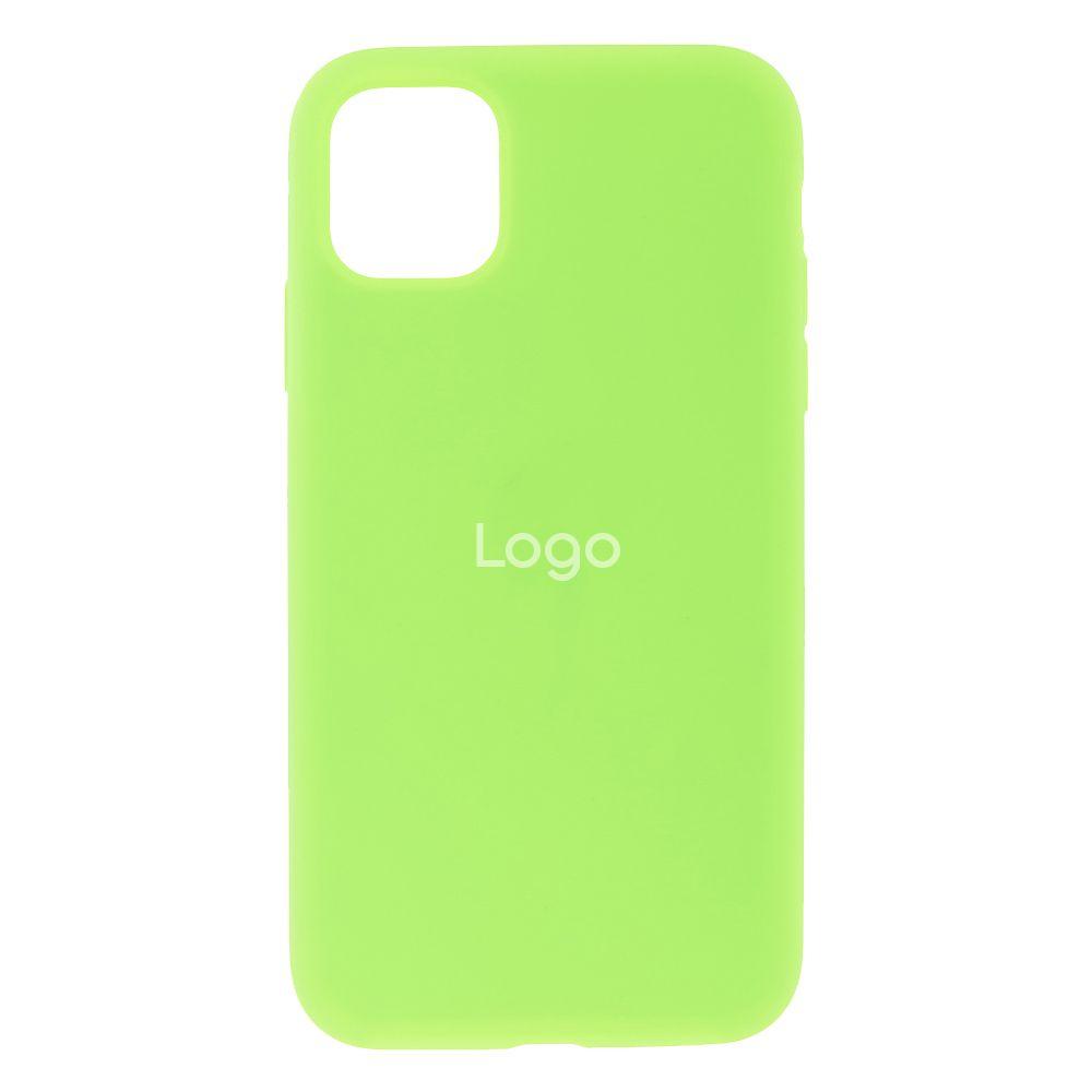 Чохол Silicone Case Full Size (AA) для iPhone 11 Колір 40.Shiny Green