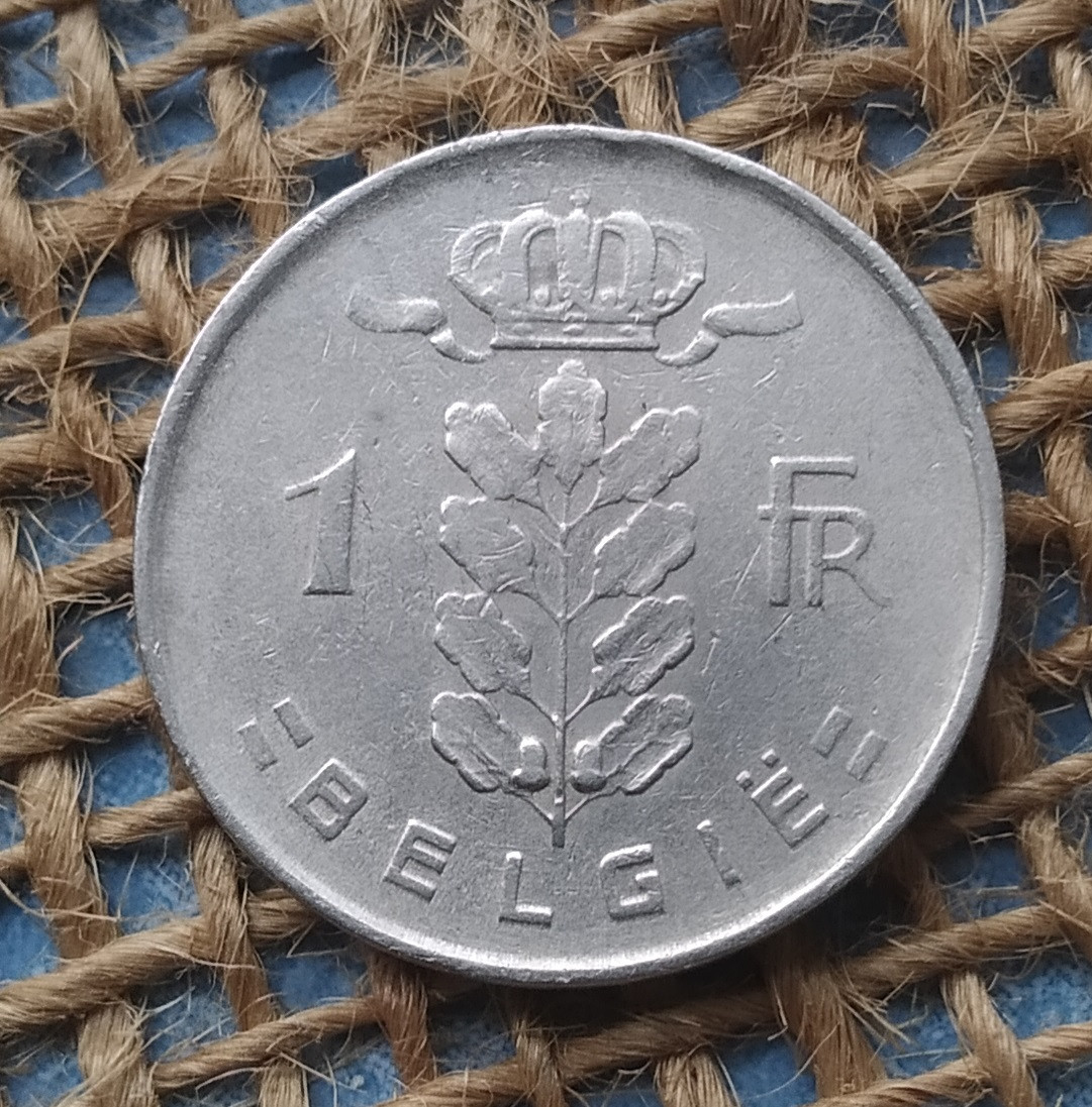 1 франк 1952 року. Бельгiя