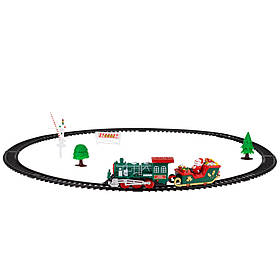 Різдвяний паровоз з музикою "Merry Christmas", 132 см ELISEY