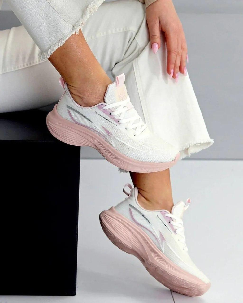Кросівки жіночі feet/pink