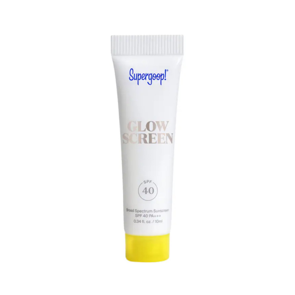 Сонцезахисний крем для обличчя Supergoop! Glowscreen SPF 40, 10 мл