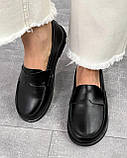 Класичні лофери erme з натуральної шкіри, фото 2