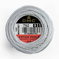 Нитка Перле 8 DMC для вишивання колір 762