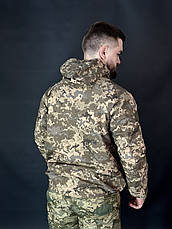 Вітровка водостійка на мембрані Aviator Піксель Розмір 2XL (23800), фото 5