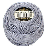 Нитка Перле 8 DMC для вишивання колір 318