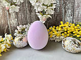 Яйце з пластику 9.5 х 7 см бузкове, фото 3