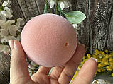 Яйце з пластику персик 9.5 х 7 см, фото 3