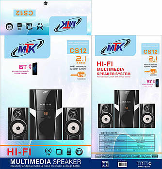 Музичний центр із блютузом ERAEAR CS 12/ 9654 (8 шт)