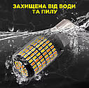 Комплект світлодіодних ламп NAPO LED 7443-3014-144smd W21/5W T20 7443 колір світіння білий 2 шт, фото 5