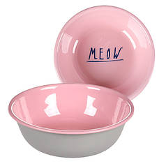 Миска для котів Flamingo Nell Round емальована 350 мл