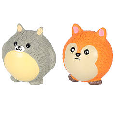 Іграшка для собак Flamingo Bolka Chinchilla Fox з пищалкою