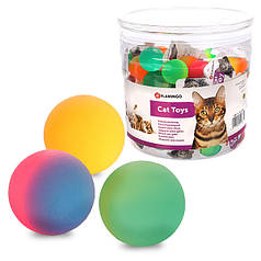 Іграшка для котів Flamingo Bounce Ball М'яч латексний 3.5 см