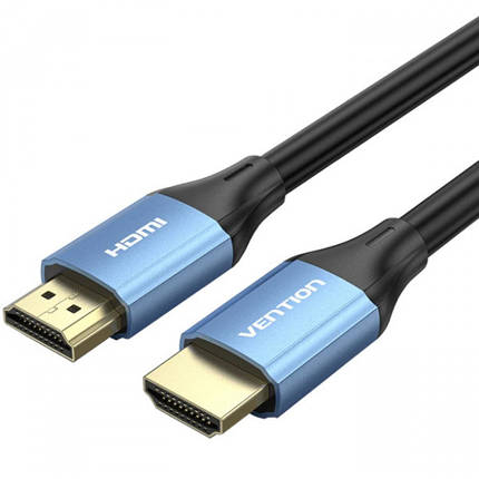 Кабель Vention HDMI-HDMI v2.0 4K 60Hz 10m Aluminum Alloy Blue (ALHSL), фото 1