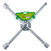 Alloid. Ключ балконний "хрест", 17х19х21 мм, 1/2". 380 мм. (КБ-201721)