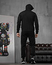 Спортивний костюм Stone total black 4 ДЛ6276, фото 5