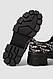 Лофери жіночі на шнурках, колір чорний, 248RRT15-8, фото 5