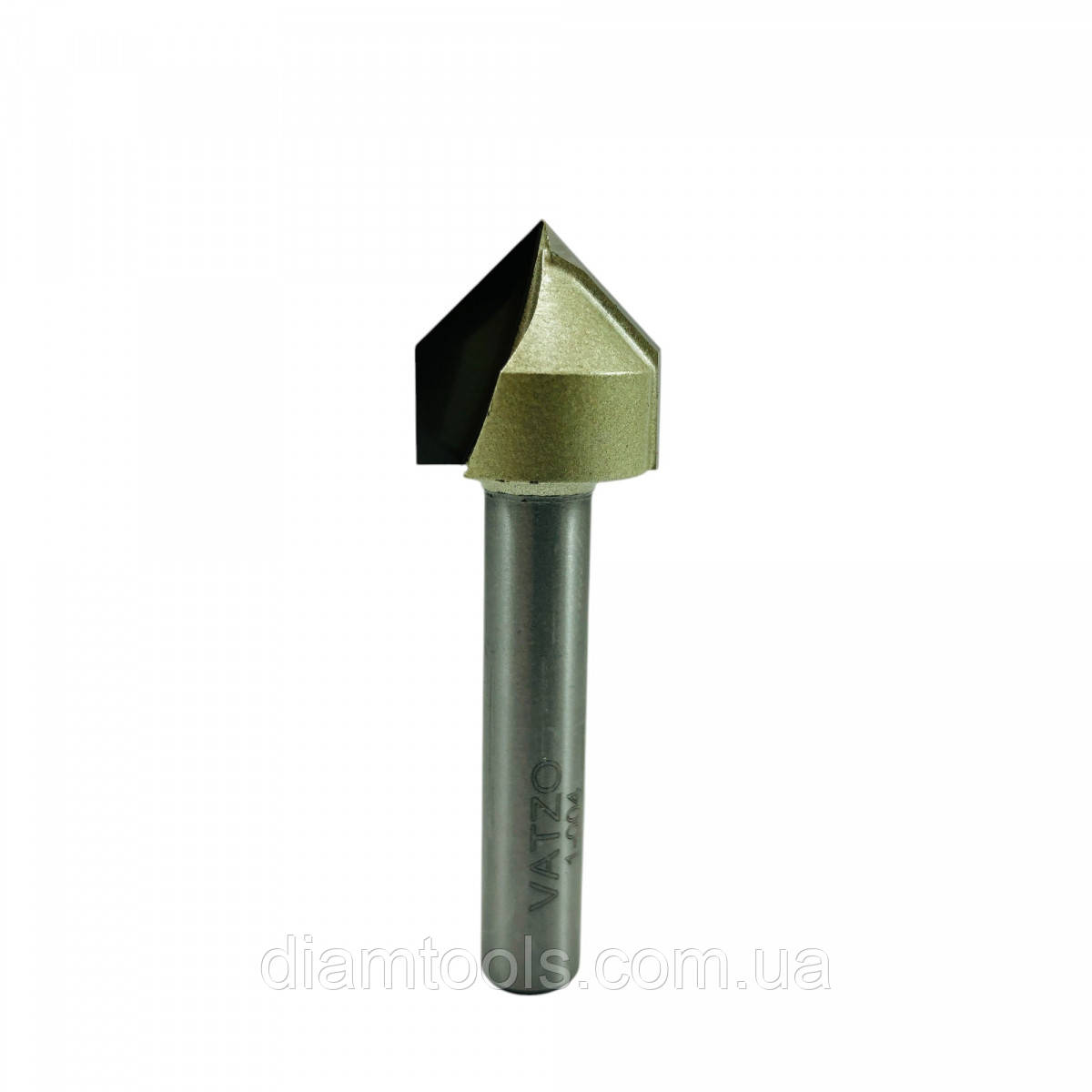 Фреза пазова V-подібна VATZO 1004 D18 d8 L54.6 h17.5 O90