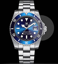 Hemsut Чоловічий годинник Hemsut Zurich Blue, фото 4