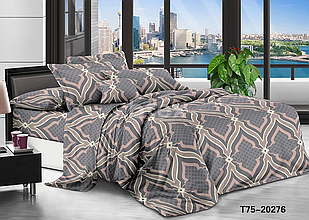 Марокканський візерунок - Бязь 3D - Двоспальний комплект постільної білизни