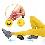Масажний ролик 4FIZJO Mini Foam Roller 15 x 5.3 см (валик, ролер) Black/Yellow (P-5907222931790), фото 6