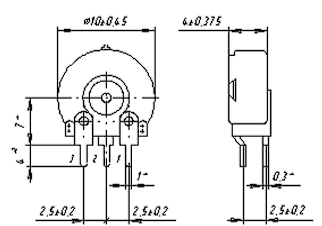 РП1-63ВМ-1 кОм, фото 1