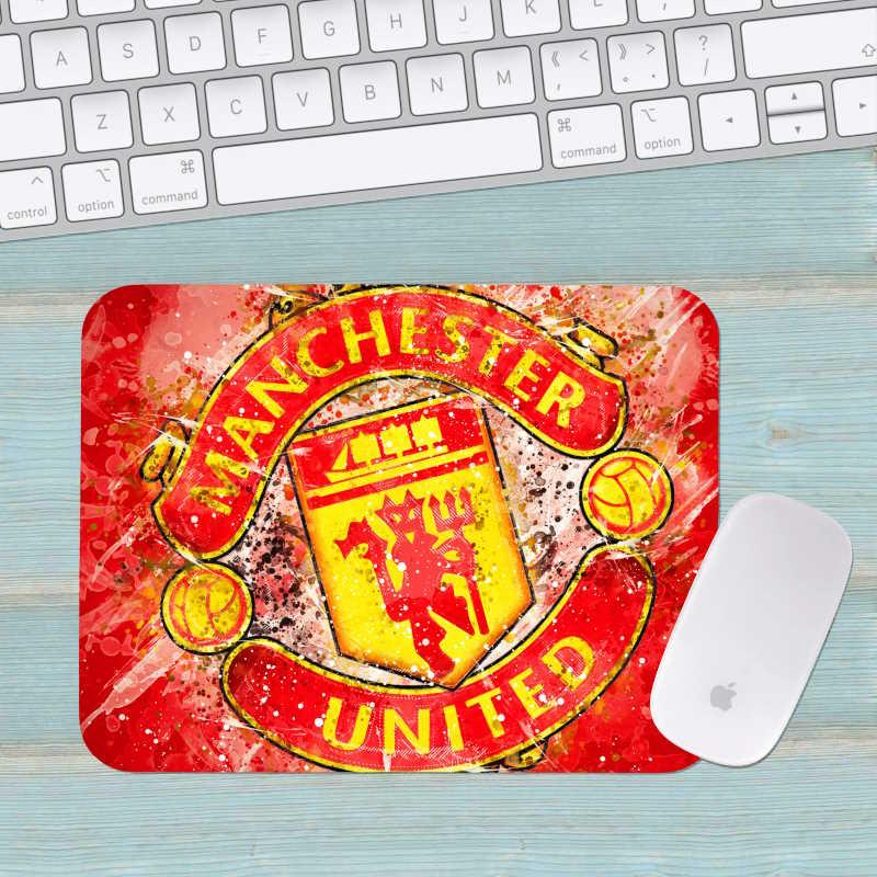 Килимок для миші ФК Манчестер Юнайтед FC Manchester United маленький 0010 (180х220х3мм)