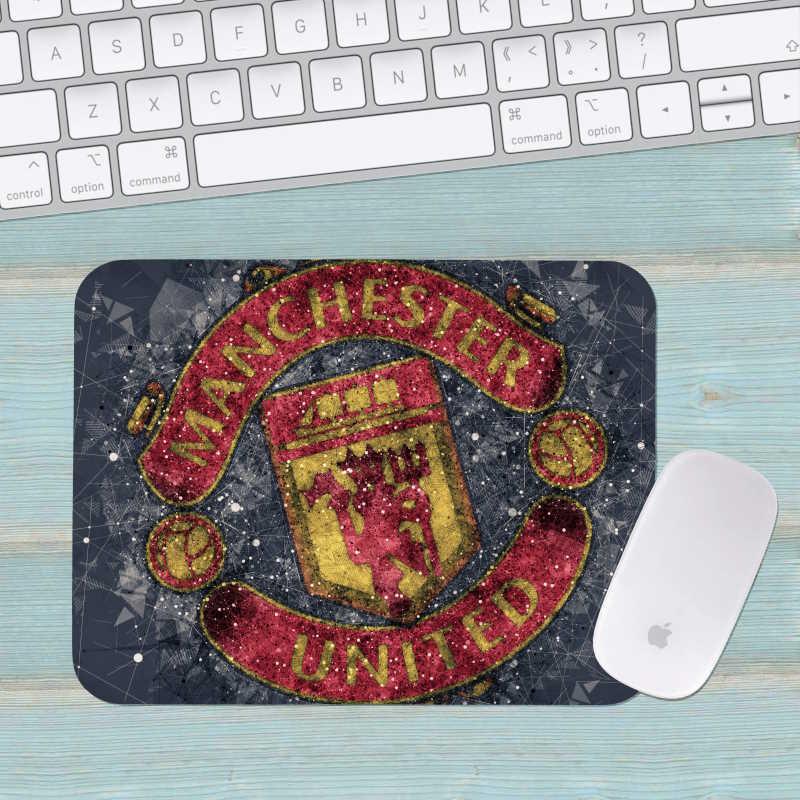 Килимок для миші ФК Манчестер Юнайтед FC Manchester United маленький 0012 (180х220х3мм), фото 1