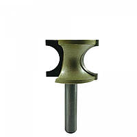 Фреза кромкова напівстрижнева VATZO 1014 D32 d8 L58 h16 R8