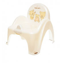 Горщик - стільчик Tega Ведмедики (Біла перлина) MS-012-118