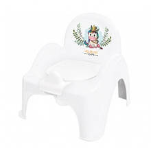 Горщик - стільчик Tega Дикий захід Єдиноріг (Біло-рожевий)