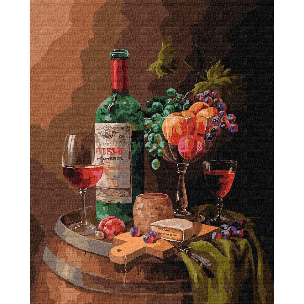 Картина за номерами "Романтична вечеря" ©MariaGordeevaART Ідейка KHO5659 40x50 см