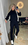 Жіночий вельветовий костюм кофта і штани, фото 2