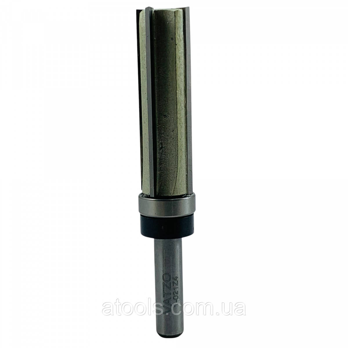 Фреза кромкова пряма VATZO 1021 D16 d8 L90 h50 z4 з верхнім підшипником