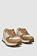 Кросівки жіночі демісезонні, колір бежевий, 248R214, фото 3