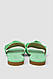Шльопанці жіночі, колір зелений, 248RL165, фото 4