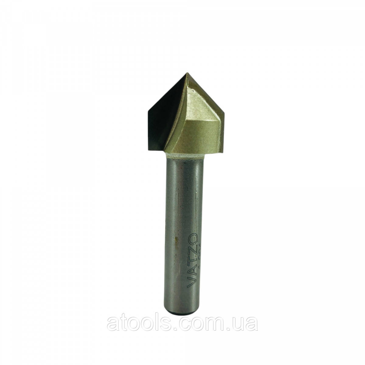 Фреза пазова V-подібна VATZO 1004 D16 d8 L51.4 h16 O90