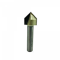 Фреза пазова V-подібна VATZO 1004 D16 d8 L51.4 h16 O90