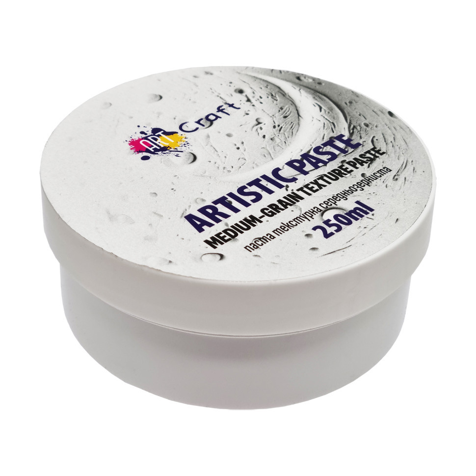 Паста для творчості середньозерниста текстурна 5019-AC 250 мл, фото 1