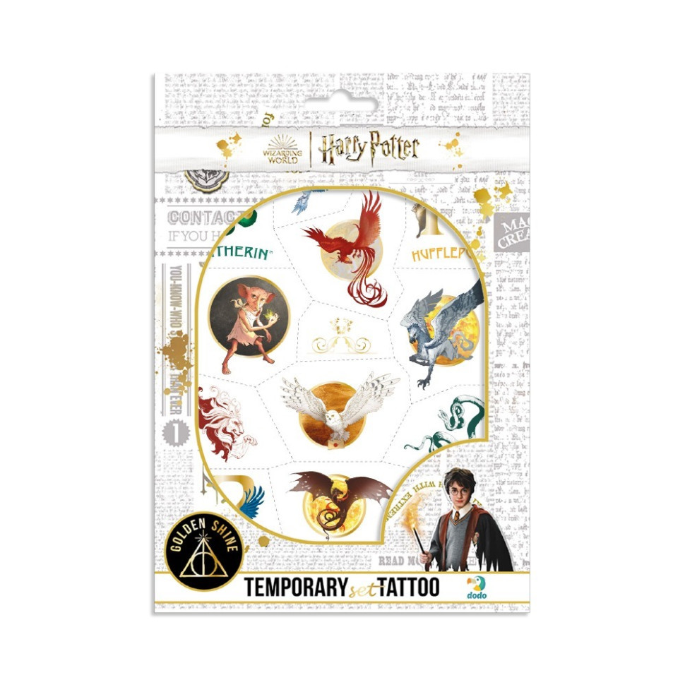 Набір дитячих тимчасових татуювань "Harry Potter" 200506, фото 1