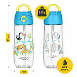 Пляшка для води дитяча 4FIZJO 550 мл Mix (P-5905973403702), фото 4